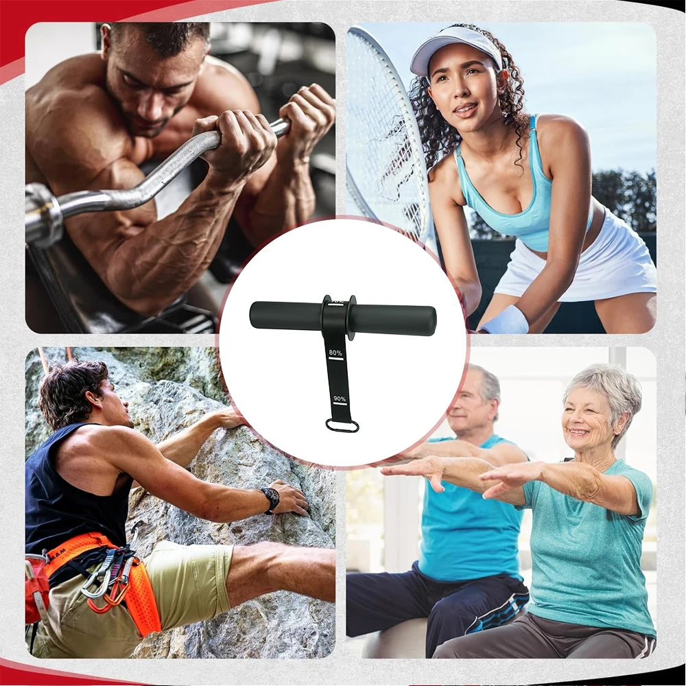 Forearm Strength Trainer Wrist Roller with Thickened Non-Slip Handle Adjustable Belt Home Workout Fitness Equipment Durable