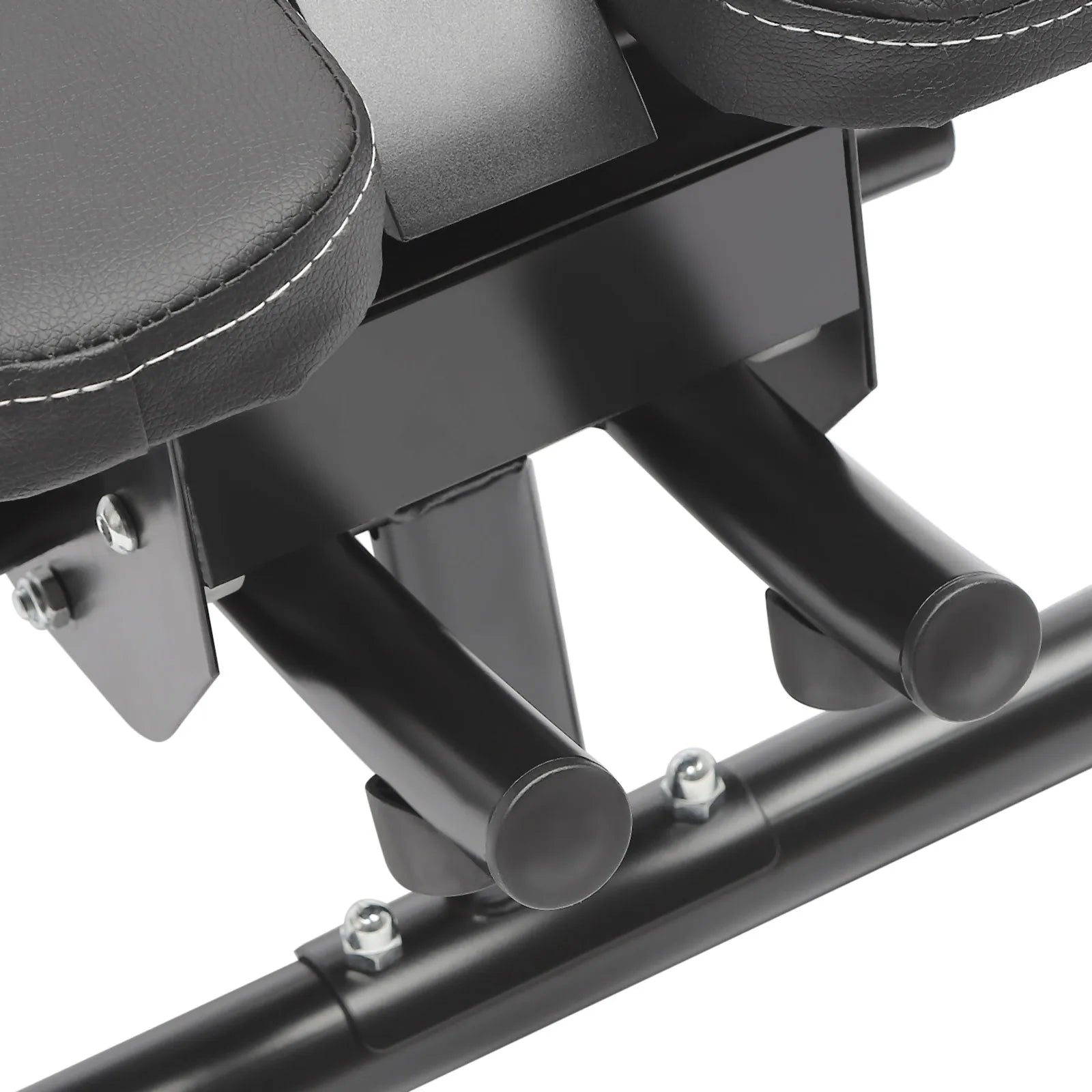 Ab Machine Foldable Abdominal Exercise Equipment Carbon Steel Foam ABS Black 3 Gears 0-180° Rotation LED Display Home Gym