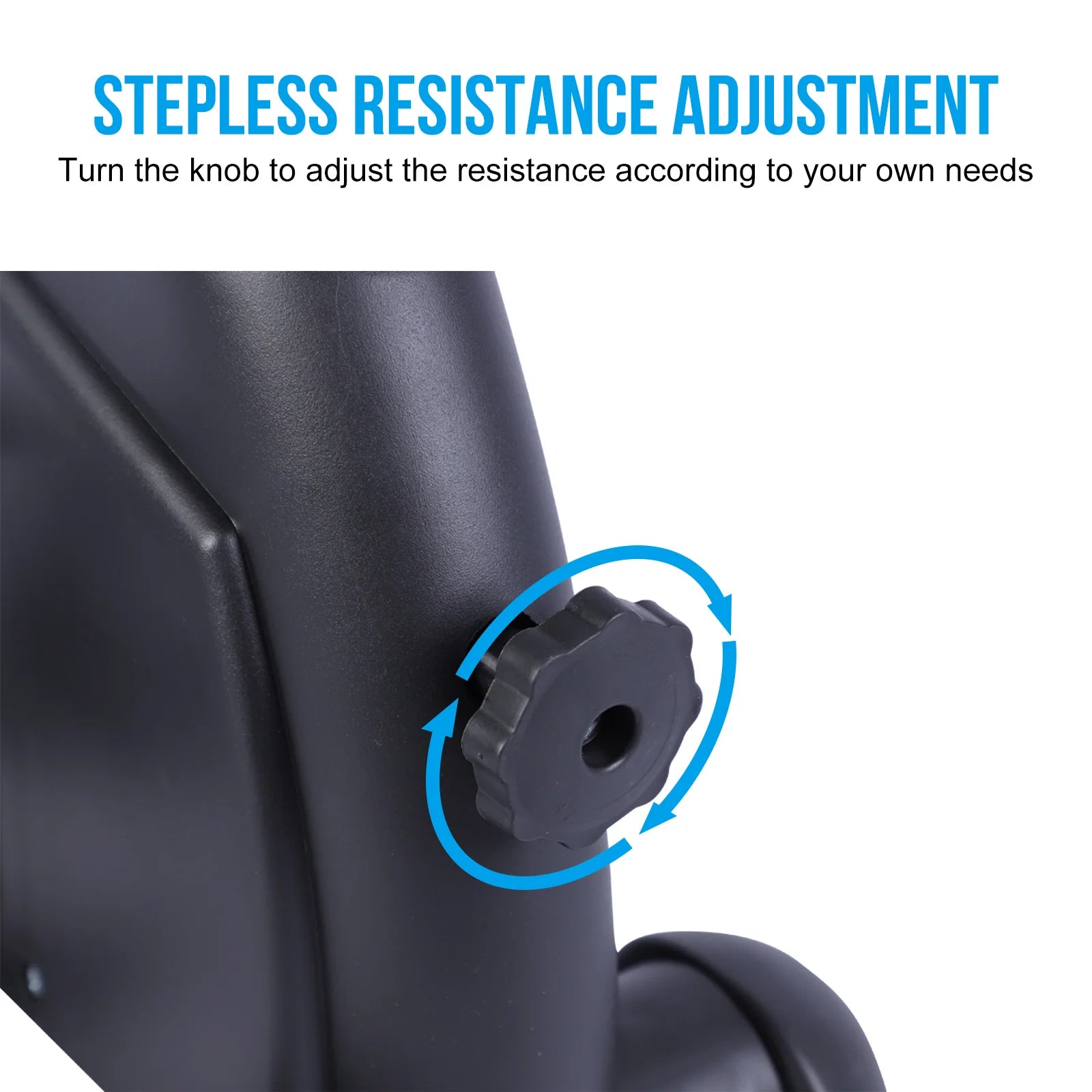 Stepper Exercise Bike LCD Screen Portable Multi-Function Foot Pedal Exerciser Peddler for Leg Arm and Knee Trainer Home Office