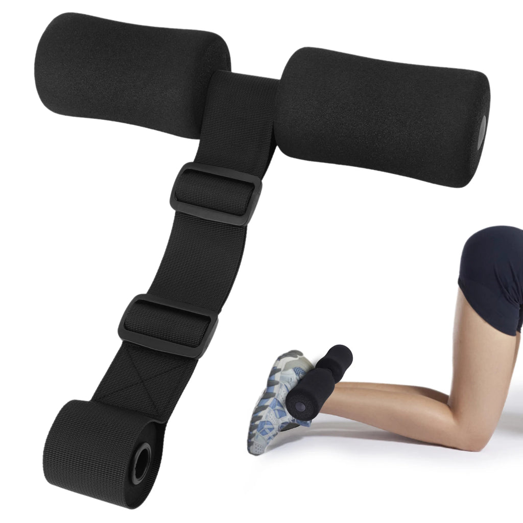 Adjustable Nordic Hamstring Curl Strap Washable Flexibility Leg Exercise Assisted Band for Home Knee Curler Abdominal Training