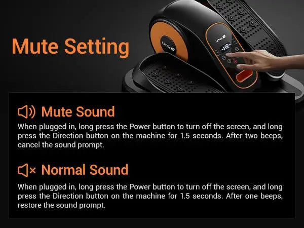 Quiet Portable Under Desk Elliptical for Seniors, Electric Seated Leg Exerciser with Remote – Compact Training Machine