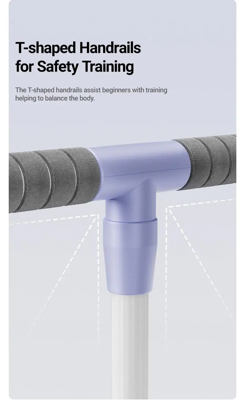 Foldable 3-in-1 Ski Trainer: Leg, Pelvic & Hip Strengthener for Postpartum Women, Home Gym Equipment"