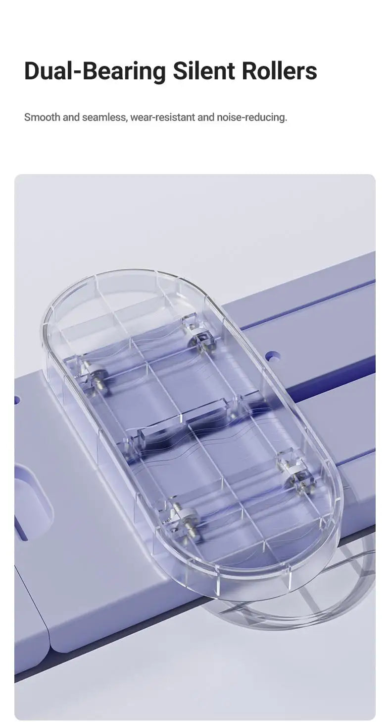 Foldable 3-in-1 Ski Trainer: Leg, Pelvic & Hip Strengthener for Postpartum Women, Home Gym Equipment"