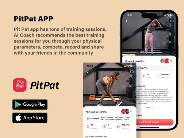 300lbs Treadmill for Home 2.5HP Treadmills Walking Pad LCD Digital Data Display 2in1 Walking Running Fitness Exercise Machine