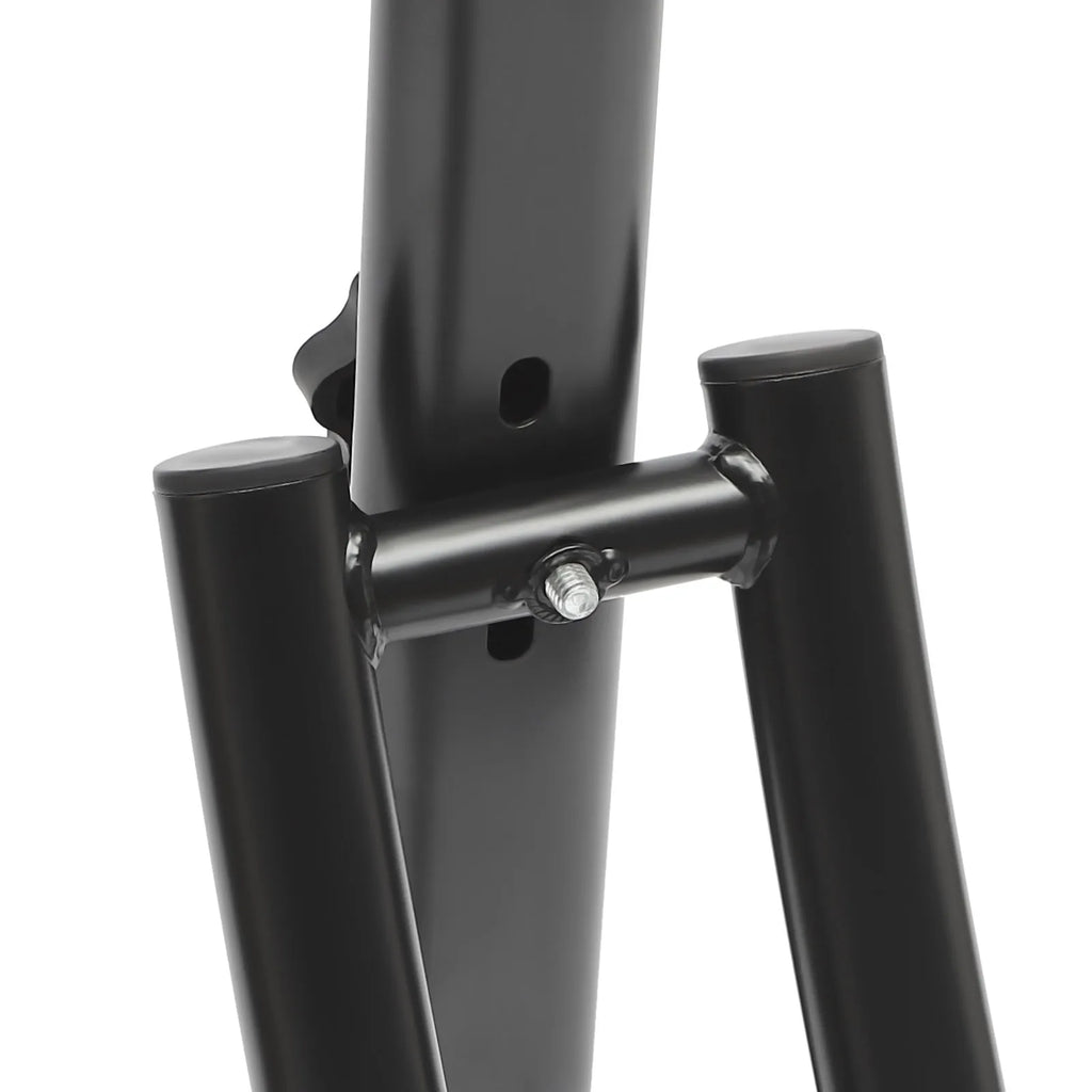 Ab Machine Foldable Abdominal Exercise Equipment Carbon Steel Foam ABS Black 3 Gears 0-180° Rotation LED Display Home Gym